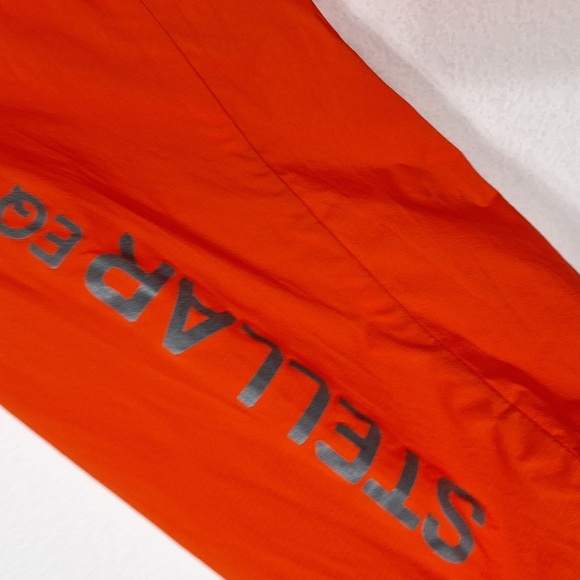 Stellar Equipment Men's Orange Gorpcore Full Zip Windbreaker Jacket 2.0 Size.M - Picture 5 of 15